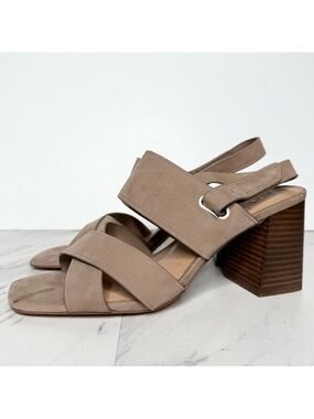 Vince Camuto Bebendy Gray Heeled Sandal 11M